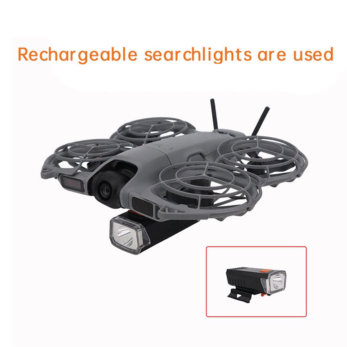 DTC5 Rechargeable Searchlight  - огляд і ціна Drone Power Bank