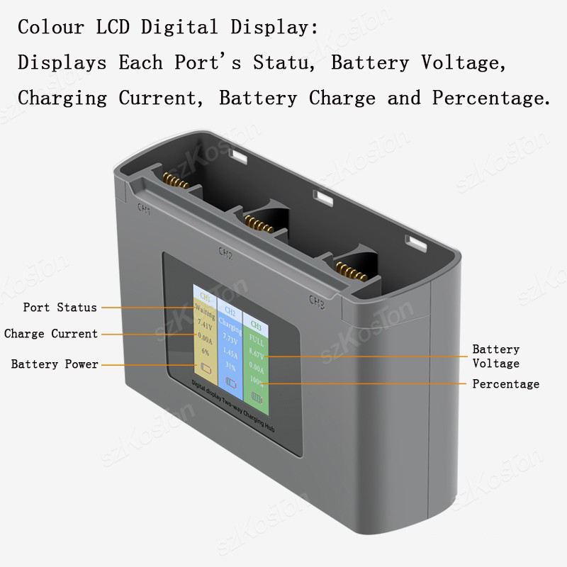For DJI Mavic Mini 2/SE Mini 4 - огляд і ціна Drone Power Bank