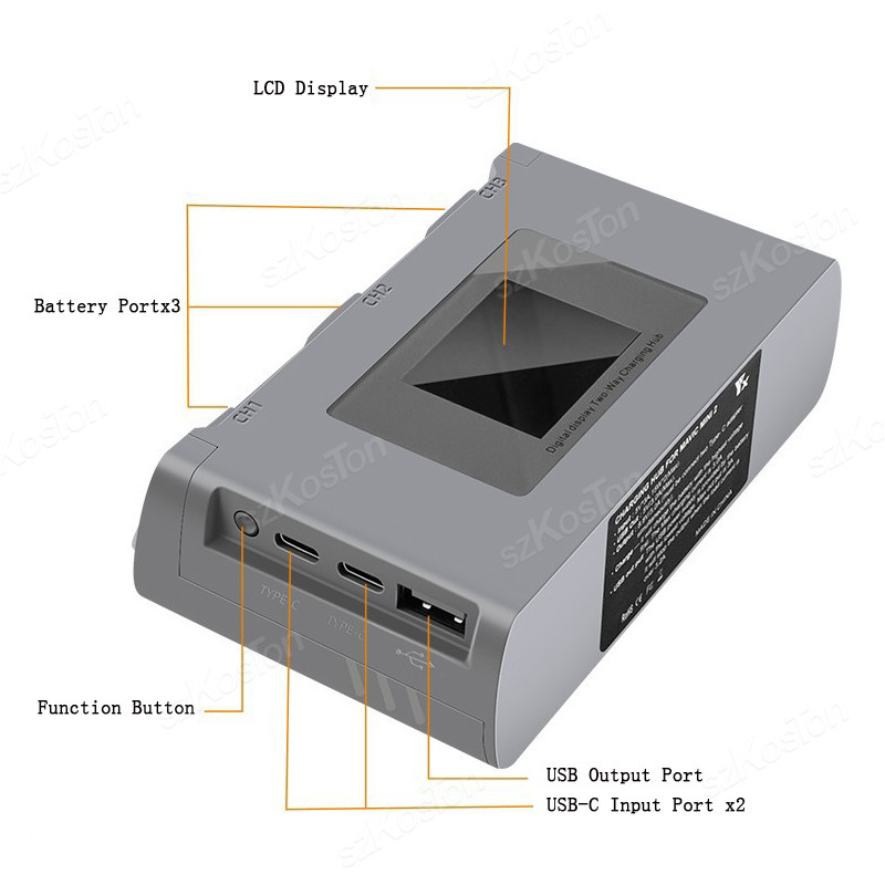 For DJI Mavic Mini 2/SE Mini 4 - огляд і ціна Drone Power Bank