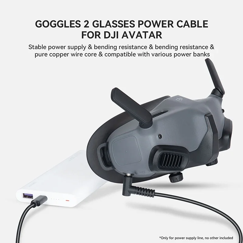 For DJI Goggles 2 / Glasses V2 - огляд і ціна Drone Power Bank